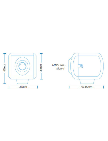 Marshall Electronics CV508 | Miniaturowa kamera Full HD, 3G-SDI / HDMI, 10-bit 4:2:2, obiektyw M12 Marshall Electronics - 5