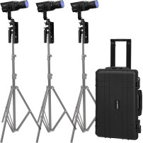 Nanlite Forza 60C RGBLAC Led 3 Light kit | Zestaw lamp studyjnych, 1800K-20000K, 3x 88W Nanlite - 1