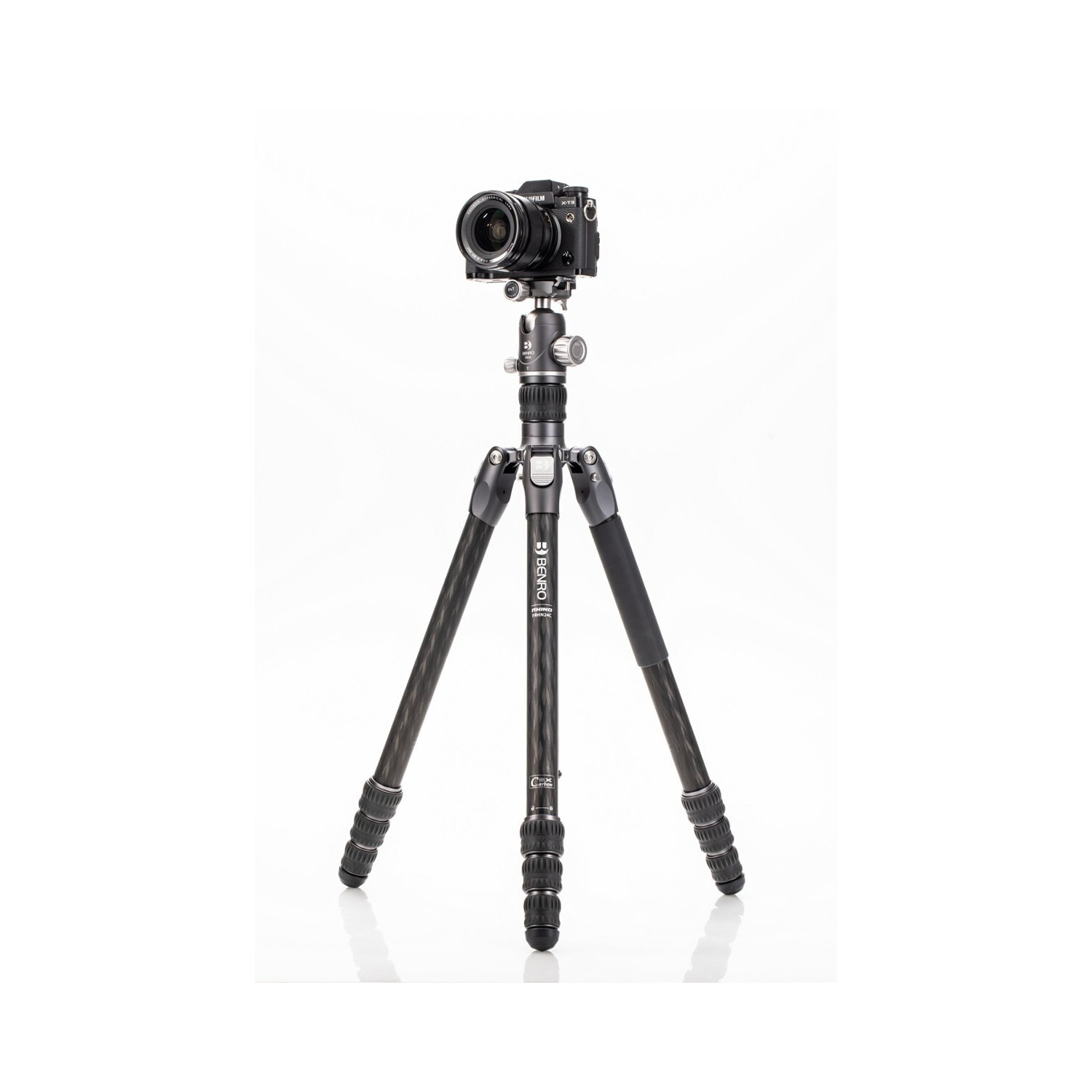 Benro Rhino 24C (FRHN24CVX25) | Statyw/monopod wideo z głowicą kulową VX25, maks. wys. 160 cm, udźwig 16 kg Benro - 1