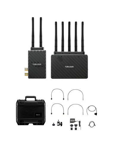 Teradek Bolt 6 LT 1500 3G-SDI/HDMI Wireless TX/RX Set | Bezprzewodowy system transmisji wideo 4K, odległość do 450 metrów Terade