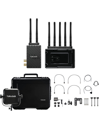 Teradek Bolt 6 LT 1500 3G-SDI/HDMI Wireless TX/RX Deluxe Kit V-Mount | Bezprzewodowy system transmisji wideo 4K, do 450 metrów T