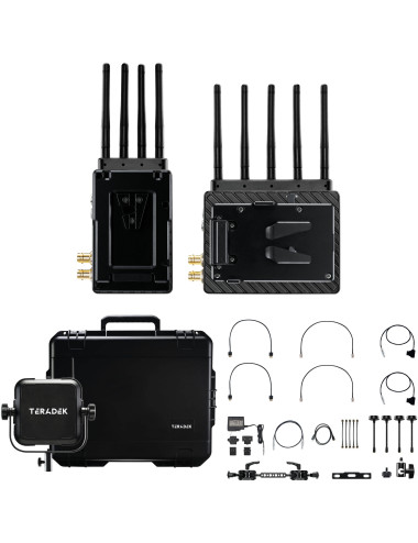 Teradek Bolt 6 XT 1500 12G-SDI/HDMI Wireless TX/RX Deluxe Set V-Mount | Bezprzewodowy system transmisji wideo 4K, do 450 metrów 