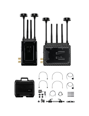 Teradek Bolt 6 XT MAX 12G-SDI/HDMI Wireless TX/RX Set V-Mount | Bezprzewodowy system transmisji wideo 4K, do 1500 metrów Teradek