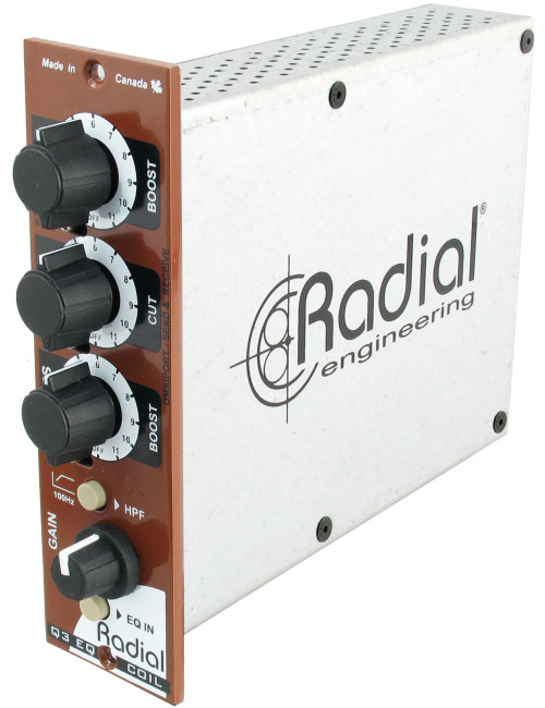 Radial Q3 | 3-pasmowy korektor audio, moduł systemu 500 Radial Engineering - 1