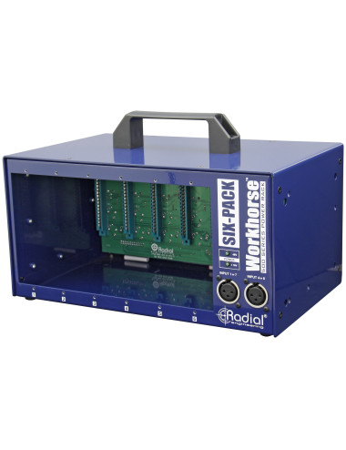 Radial SixPack| 6-slotowy zasilacz, baza do modułów systemu 500 Radial Engineering - 4