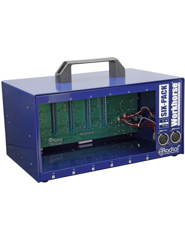Radial SixPack| 6-slotowy zasilacz, baza do modułów systemu 500 Radial Engineering - 1