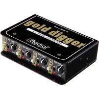 Radial Gold Digger | Mic Switcher, 4-kanałowy przełącznik mikrofonowy Radial Engineering - 5