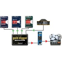 Radial Gold Digger | Mic Switcher, 4-kanałowy przełącznik mikrofonowy Radial Engineering - 8