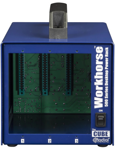 Radial Cube | 3-slotowy zasilacz, baza do modułów systemu 500 Radial Engineering - 2