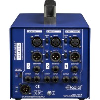 Radial Cube | 3-slotowy zasilacz, baza do modułów systemu 500 Radial Engineering - 3