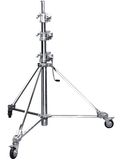 Kupo 744 | Stalowy statyw oświetleniowy z korbą na kołach, wys. max. 6.1 m, udźwig 70 kg Kupo Grip - 2