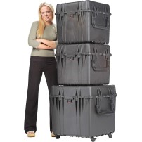 Peli 0350 Protector Cube Case | Walizka bez wypełnienia wew 50x50x50cm czarna Peli - 3
