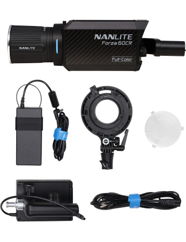 Nanlite Forza 60CR | Studyjna lampa LED, 1800K - 20 000K, 88W, RGBLAC, CRMX LumenRadio Nanlite - 17