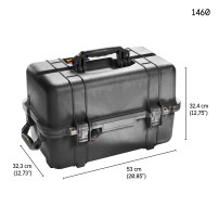 Peli 1460 Protector Case | Walizka transportowa z pianką Pick N Pluck, wym. zewn. 52 x 32 x 32 cm, IP67 Peli - 3