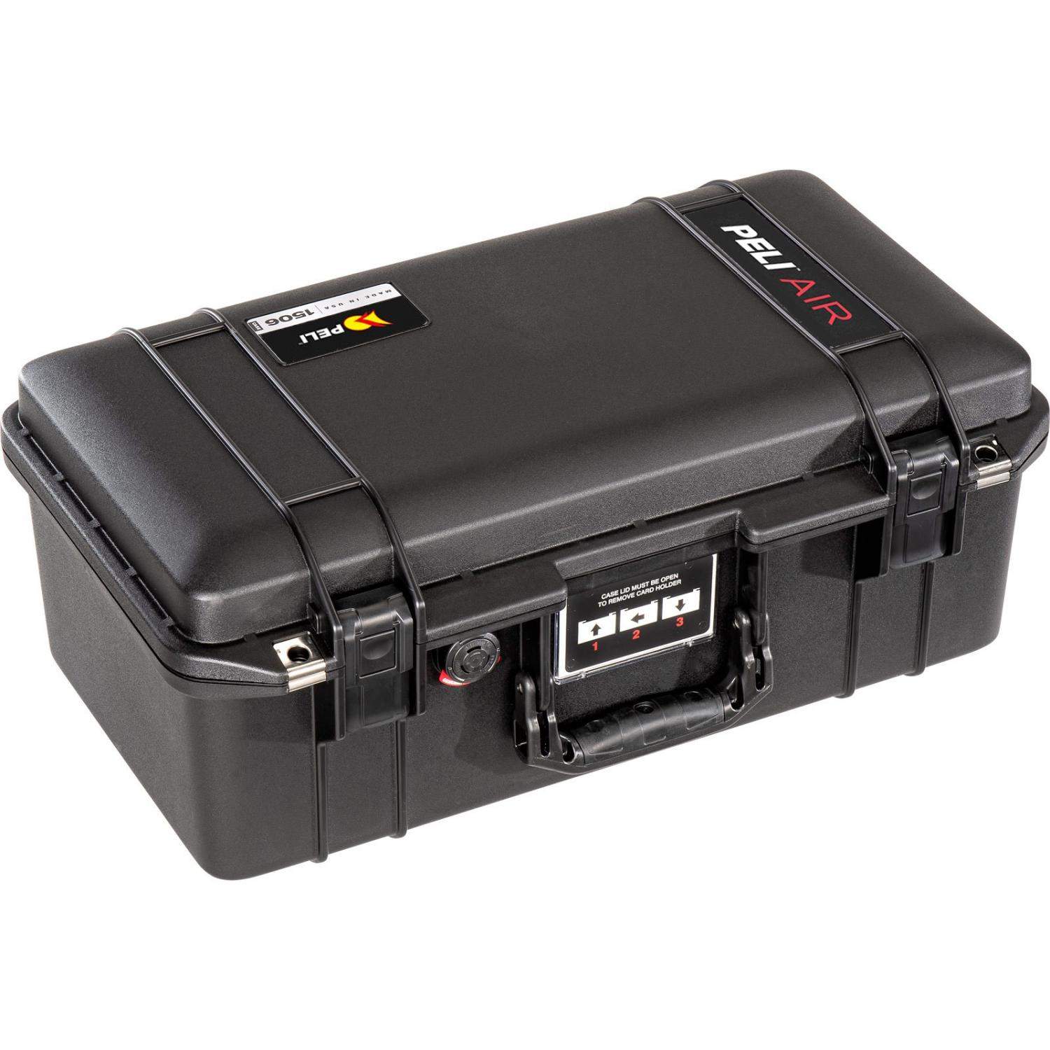 Peli 1506 Air Case | Walizka transportowa z pianką Pick N Pluck, wym. zewn. 51 x 30 x 21 cm, IP67, MIL-SPEC
