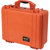 Peli 1550 Protector Case | Walizka transportowa bez wypełnienia, wym. zewn. 52 x 43 x 21 cm, IP67, STANAG 4280, MIL C-4150J Peli