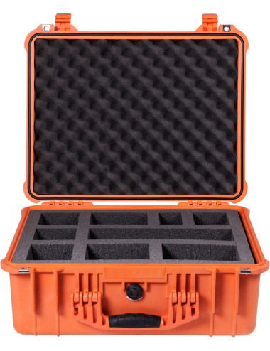 Peli 1550 Protector Case | Walizka transportowa z pianką Pick N Pluck, wym. zewn. 52 x 43 x 21 cm, IP67, STANAG 4280