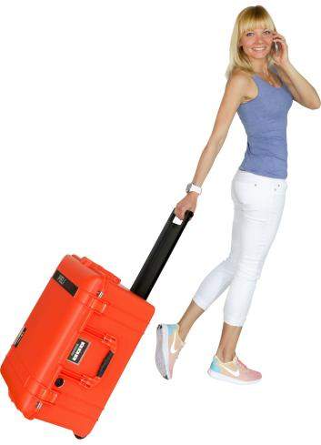Peli 1607 Air Case | Walizka bez wypełnienia wew 53x40x29cm pomarańczowa Peli - 8