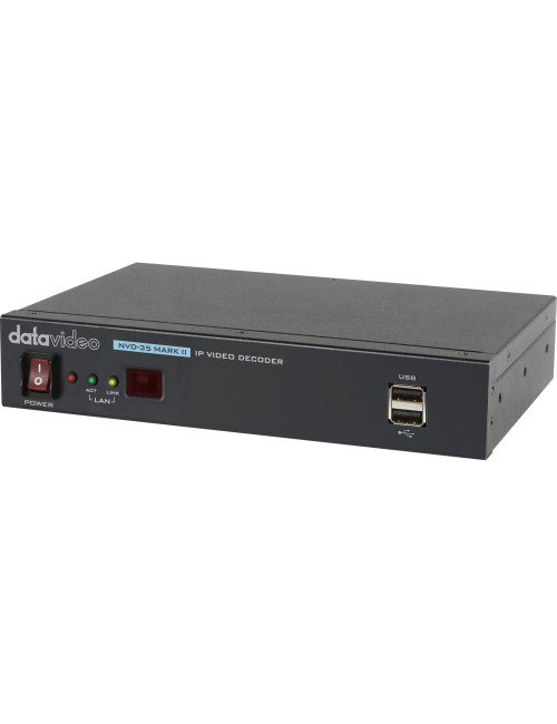 Datavideo NVD-35MK2 | Dekoder wideo, SRT, RTSP, RTMP, HLS, MPEG-TS do SDI Datavideo - 1