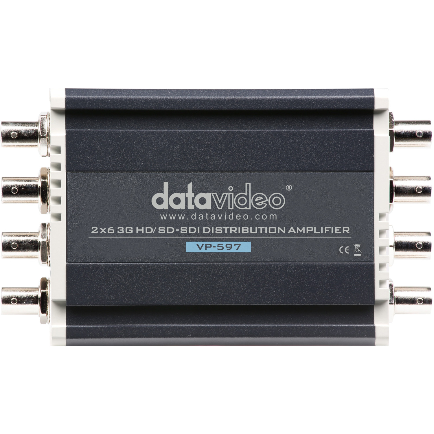 Datavideo VP-597 | Przedłużacz 2x6 3G HD SDI Distribution Amplifier Datavideo - 1