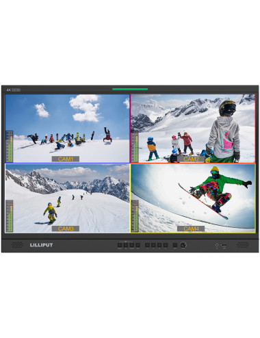 Lilliput Q28| Monitor reżyserski 4K, 28", HDMI, 12G-SDI, SFP Lilliput - 4