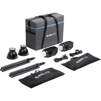Nanlite FS-150B 2-Kit | Zestaw dwóch lamp studyjnych z akcesoriami, Bicolor, 2 x 185W, 2700-6500K, Wi-Fi, Bluetooth Nanlite - 10