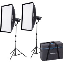 Nanlite FS-150B 2-Kit | Zestaw dwóch lamp studyjnych z akcesoriami, Bicolor, 2 x 185W, 2700-6500K, Wi-Fi, Bluetooth Nanlite - 12