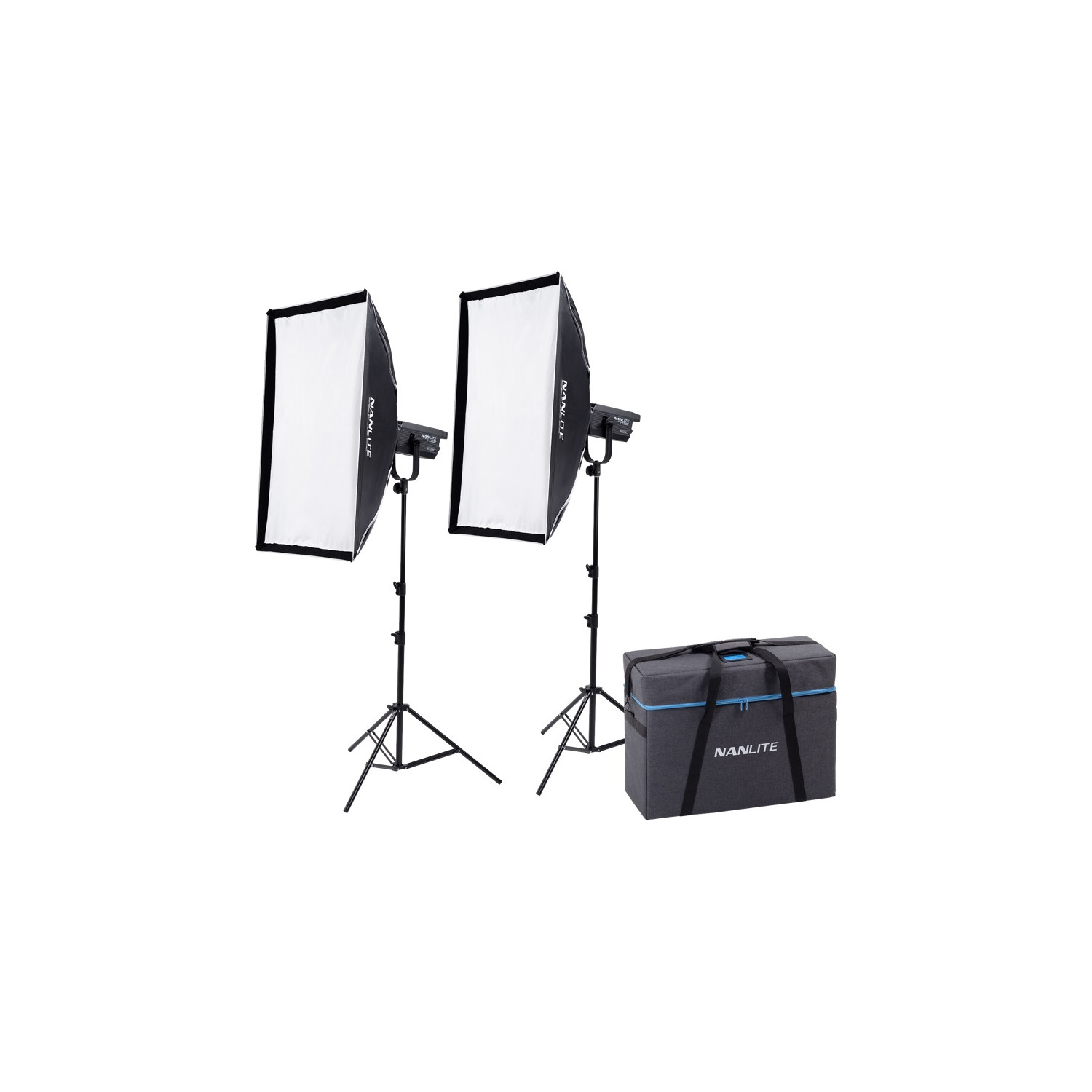 Nanlite FS-150B 2-Kit | Zestaw dwóch lamp studyjnych z akcesoriami, Bicolor, 2 x 185W, 2700-6500K, Wi-Fi, Bluetooth Nanlite - 12