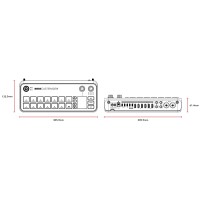 Rode Rodecaster Video | 6-kanałowy mikser audio-wideo Full HD, x4 HDMI, x2 USB-C, Multiview, 4:4:4, APHEX, Revolution Preamps AV