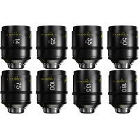 DZOFilm Arles 8-Lens Kit 14/21/25/35/50/75/100/135mm FF/VV Prime Cine Lens PL-Mount | Zestaw obiektywów filmowych DZOFILM - 1