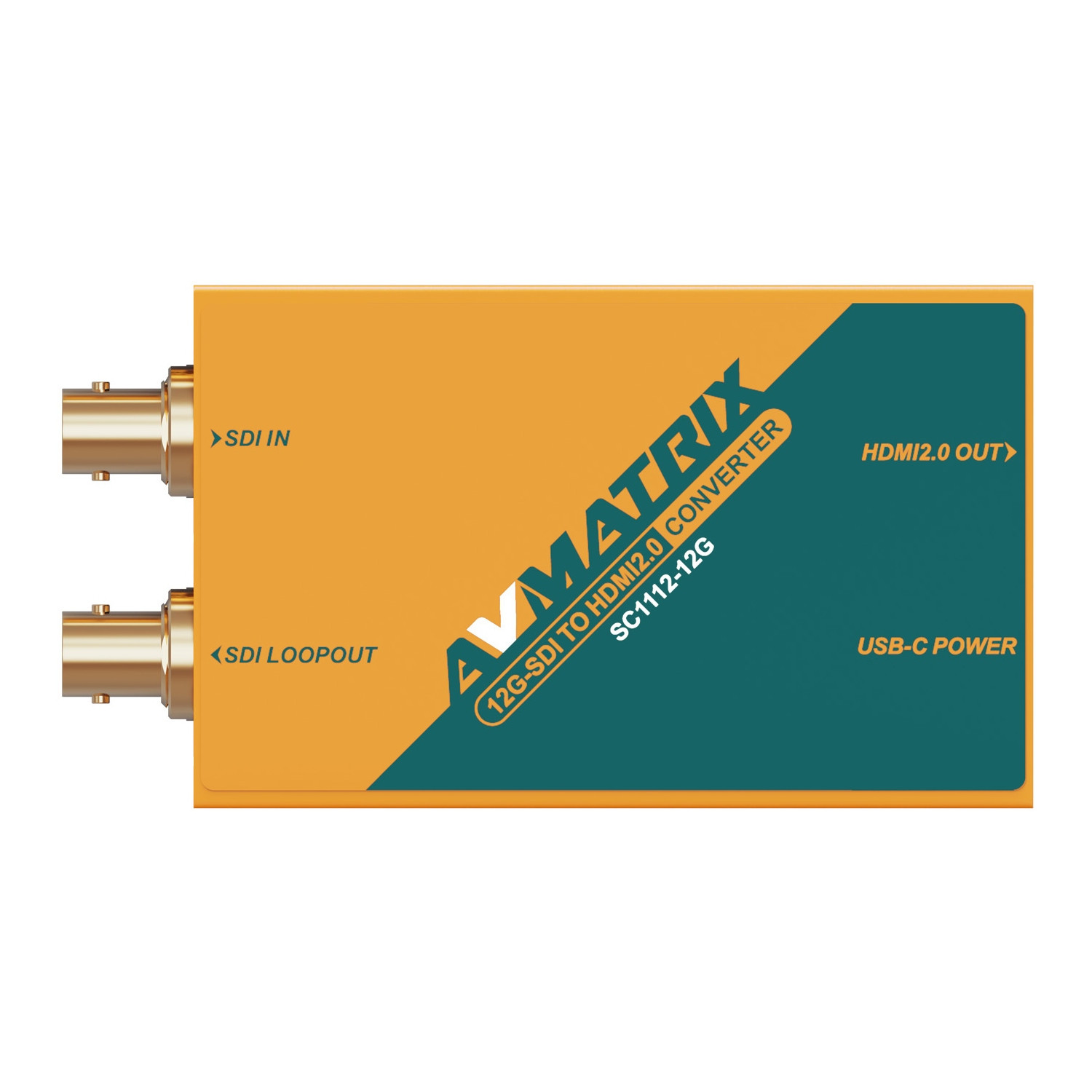 AVMATRIX SC1112-12G | Konwerter sygnału wideo 4K 12G-SDI na HDMI 2.0 AVMATRIX - 1