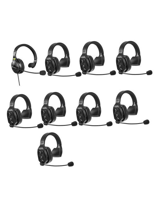 Saramonic WiTalk WT9S | Bezprzewodowy system komunikacji dla 9 osób, Full-duplex, komunikacja dwukierunkowa, odległość 400m Sara