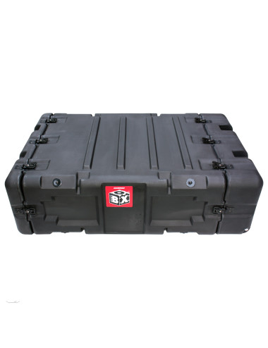 Peli Rack BlackBox 3U | Case rackowy, skrzynia rack na kołach Peli - 3