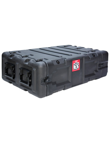 Peli Rack BlackBox 3U | Case rackowy, skrzynia rack na kołach Peli - 8