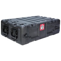Peli Rack BlackBox 3U | Case rackowy, skrzynia rack na kołach Peli - 8