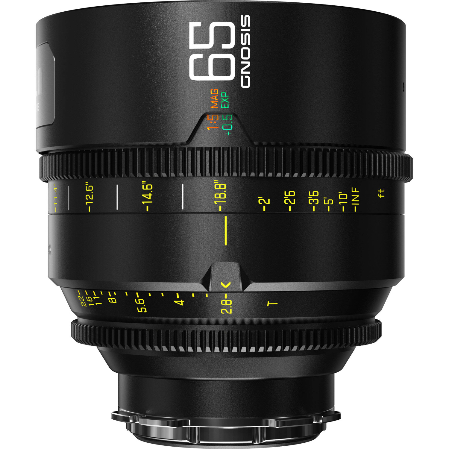 DZOFILM Gnosis 65mm T2.8 Macro PL/LPL/EF Mount (VV/FF) + case DZOFILM - 1
