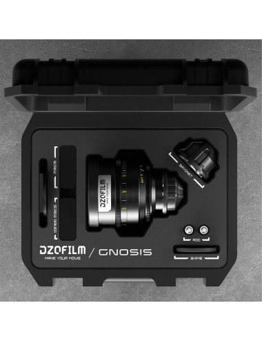 DZOFILM Gnosis 65mm T2.8 Macro PL/LPL/EF Mount (VV/FF) + case DZOFILM - 4