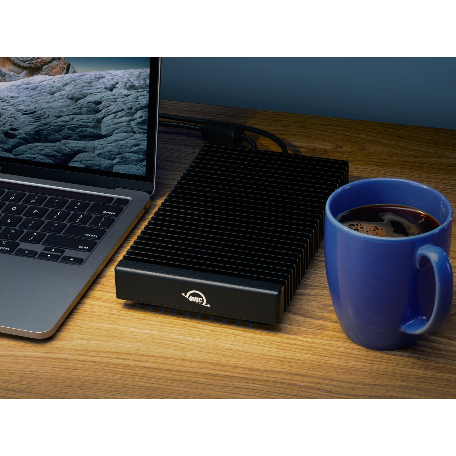 OWC ThunderBlade X8 32TB | Macierz dyskowa SSD RAID NMVe M.2 8x4TB, USB-C, Thunderbolt 3 OWC - 8