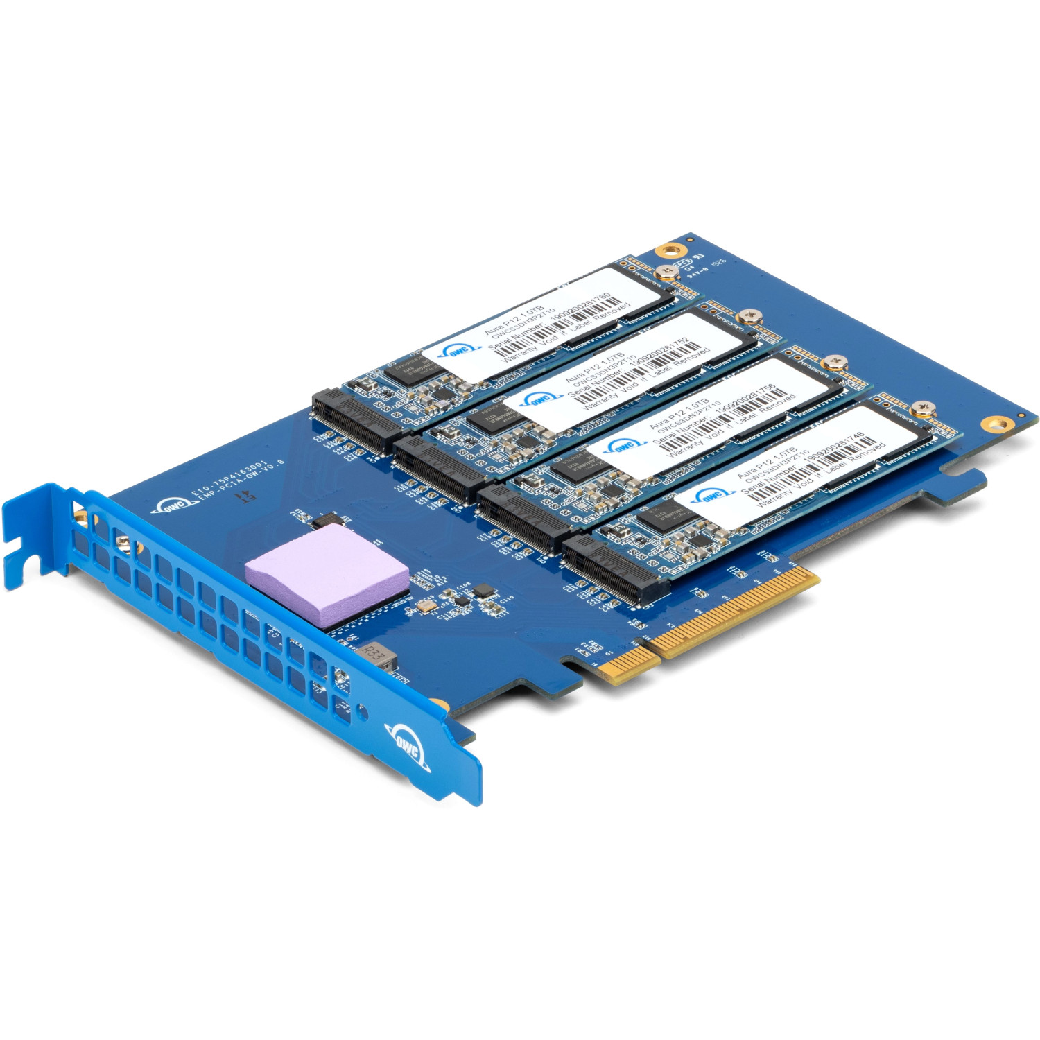 OWC Accelsior 4M2 16TB | Macierz dyskowa SSD, Wewnętrzny RAID PCIe - NMVe M.2 4x4TB OWC - 2