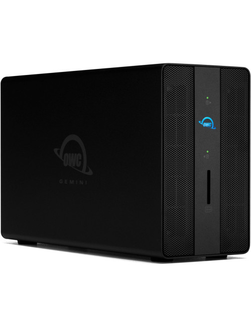 OWC Gemini 24TB | Macierz dyskowa HDD RAID 2x12TB, USB-C, Thunderbolt 3, Czytnik SD OWC - 4