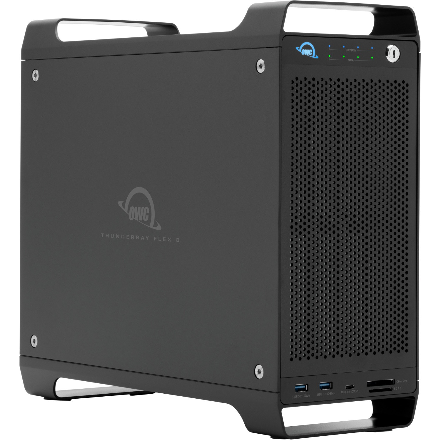 OWC ThunderBay Flex 8 60TB | Macierz dyskowa RAID 1x 4TB NVMe SSD 7x8TB HDD, USB-C Thunderbolt 3 OWC - 4