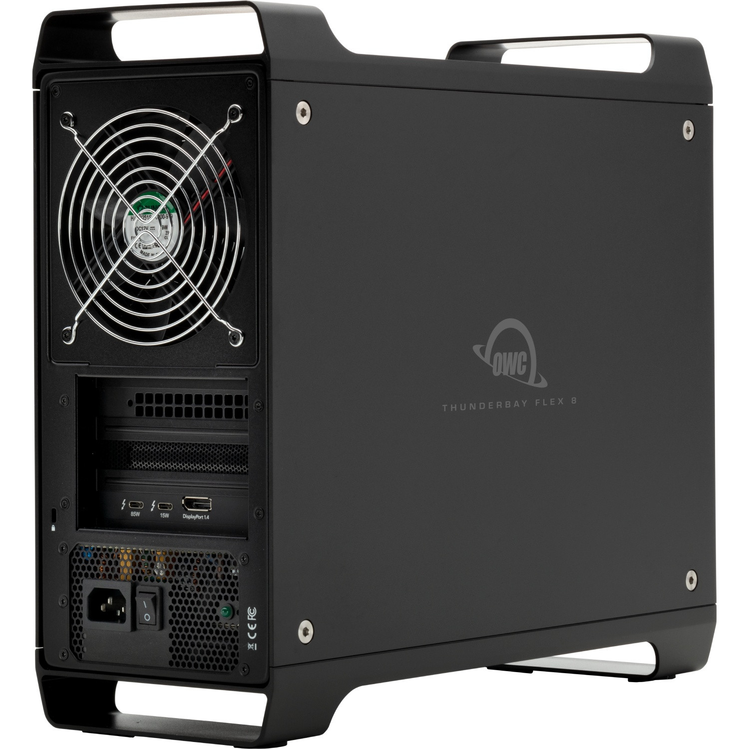 OWC ThunderBay Flex 8 86TB | Macierz dyskowa RAID 1x 2TB NVMe SSD 7x12TB HDD, USB-C Thunderbolt 3 OWC - 5