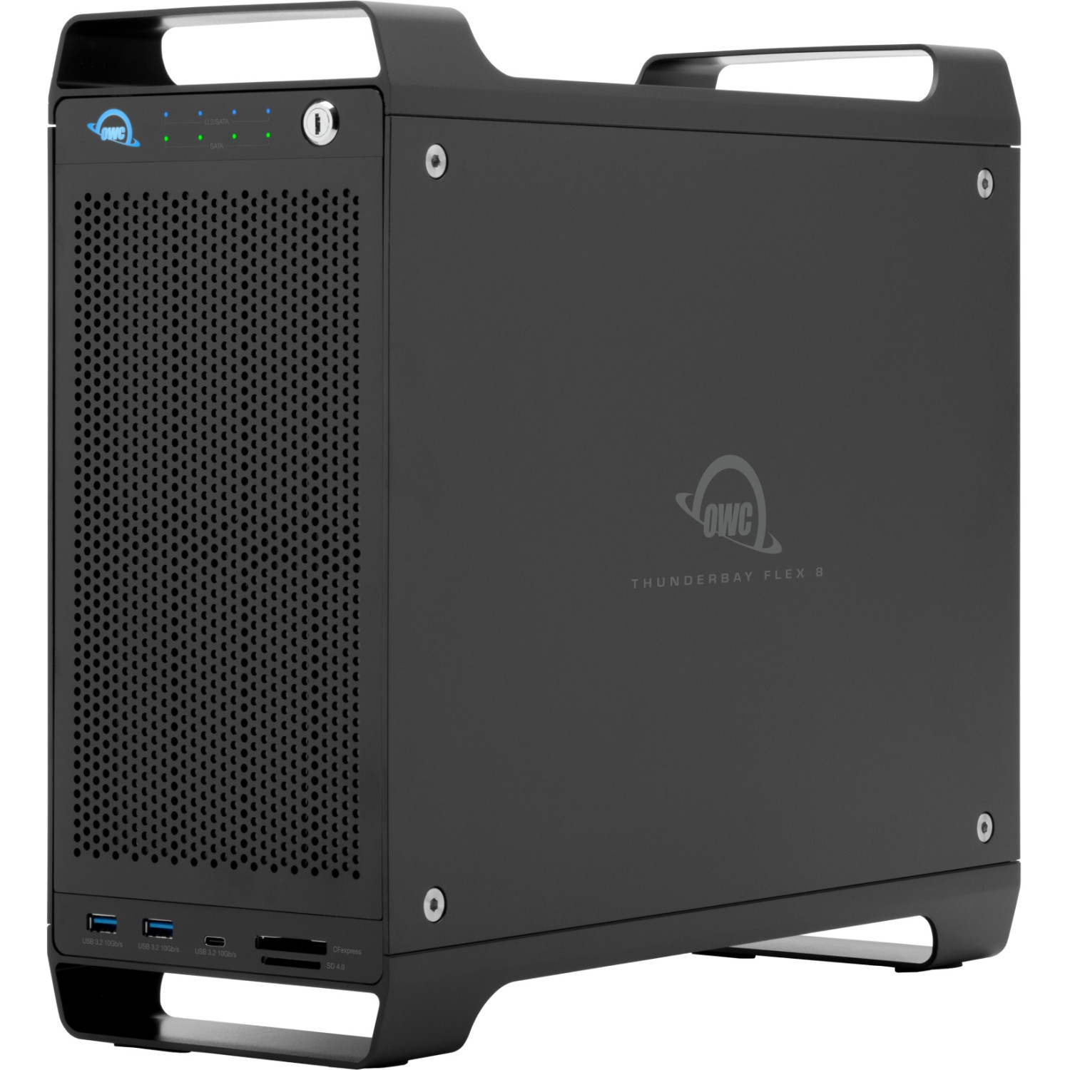 OWC ThunderBay Flex 8 114TB | Macierz dyskowa RAID 1x 2TB NVMe SSD 7x16TB HDD, USB-C Thunderbolt 3 OWC - 1
