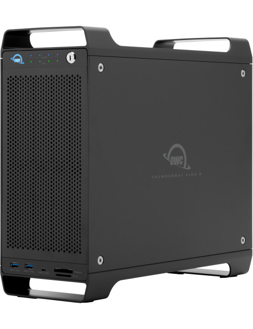 OWC ThunderBay Flex 8 72TB | Macierz dyskowa RAID 4x 2TB NVMe SSD 4x16TB HDD, USB-C Thunderbolt 3 OWC - 1