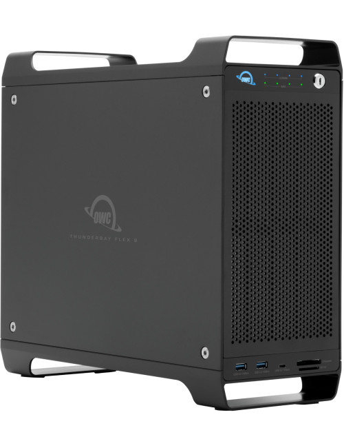 OWC ThunderBay Flex 8 72TB | Macierz dyskowa RAID 4x 2TB NVMe SSD 4x16TB HDD, USB-C Thunderbolt 3 OWC - 4
