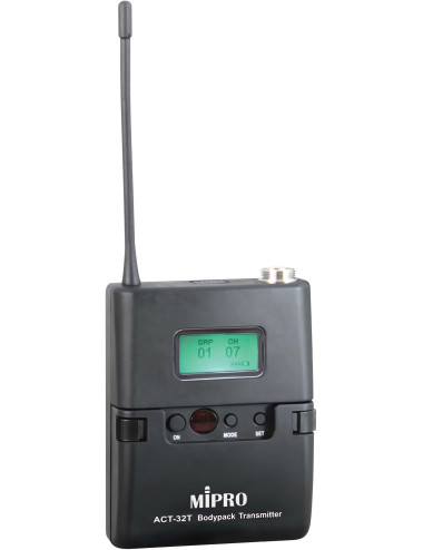 MIPRO ACT-32T | Nadajnik bodypack UHF, mini XLR 4-pin MIPRO - 1