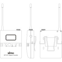 MIPRO ACT-32T | Nadajnik bodypack UHF, mini XLR 4-pin MIPRO - 2
