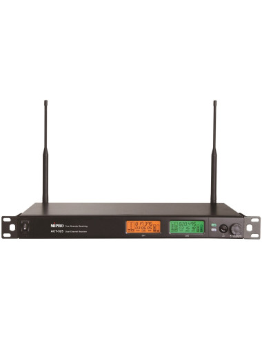 MIPRO ACT-525 / 2x 500T / 2x MU55LS | Bezprzewodowy zestaw z dwoma mikrofonami krawatowymi MIPRO - 4