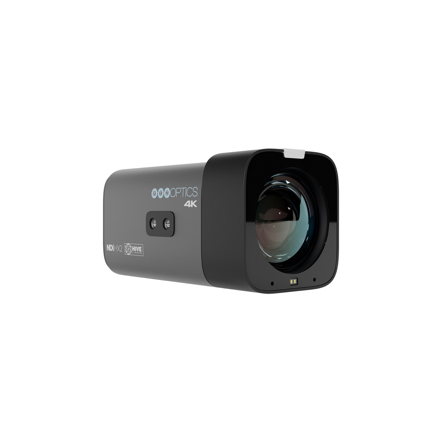PTZOptics Studio 4K 20x - Kompaktowa kamera 4K 60 FPS, PoE+, HDMI / SDI / USB / NDI, wbudowany mikrofon, SRT, RTSP