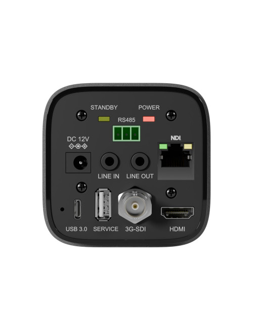 PTZOptics Studio 4K 12x | Kompaktowa kamera 4K 60 FPS, PoE+, HDMI / SDI / USB / NDI, wbudowany mikrofon, SRT, RTSP Hollyland - 2